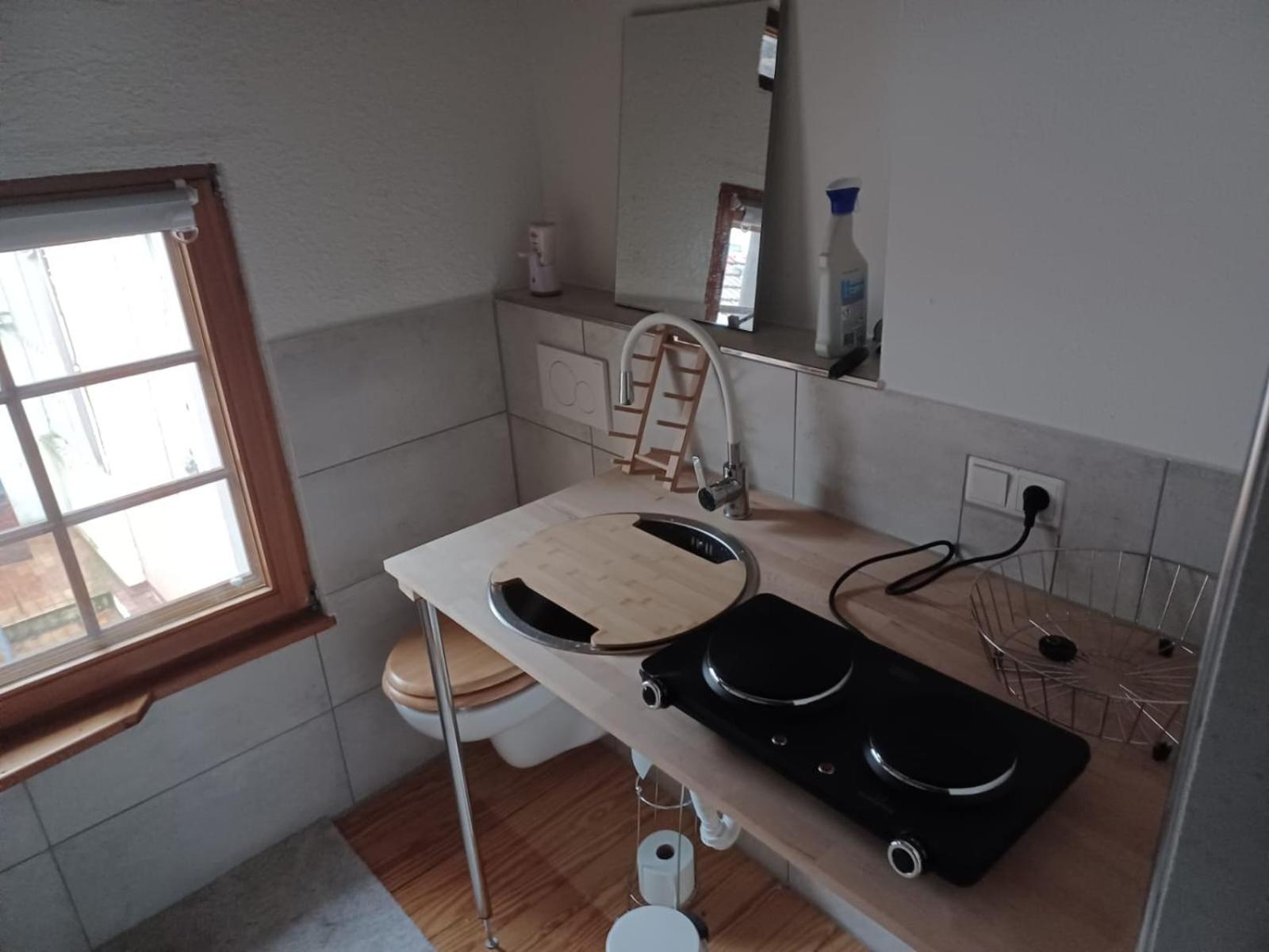 See- Und Altstadthaeusle - Alles Direkt Vor Der Haustuer - Bodenseeufer Natur Altstadt Bahnhof Bora-Sauna - Klein Und Super Zentral Zum See Oepnv Stadt Natur Etc - Appartement Historica Radolfzell am Bodensee Luaran gambar